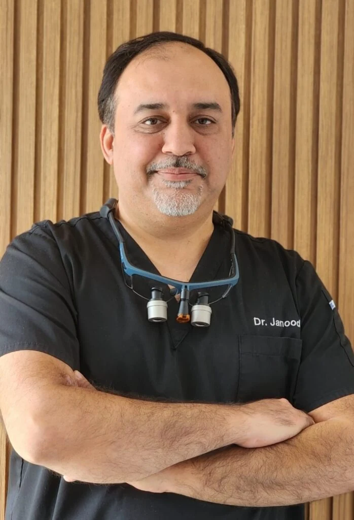 Dr. Syed Talha Janood, licensed general dentist and owner of Sundent Family Dental